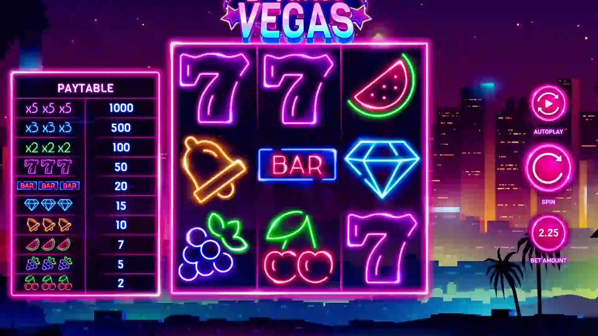 5 Times Vegas Casino Game